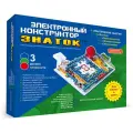 Электронный конструктор Знаток для школы и дома Y-6688 /124 шт/ 6688 способов сращивания
