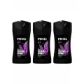 Комплект 3 штук, Гель для душа AXE Эксайт 250 мл