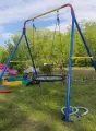 Качели уличные каркас + качели 80 см
