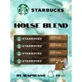 Набор кофе в капсулах Starbucks House Blend, молотый, средней обжарки, для системы Nespresso, 40 капсул