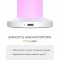 Портативная настольная лампа Yeelight Rechargeable atmosphere table lamp YLYTD-0014 черный