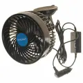 Вентилятор в салон 12V на присоске синий, HX-T703E DC12V blue, MITCHELL