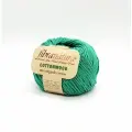 Пряжа Fibra Natura Cottonwood 41135 яркая зелень (50г/105м, упаковка 5 мотков)