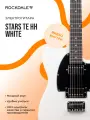 ROCKDALE Stars TE HH White электрогитара, телекастер, цвет белый, глянцевое покрытие