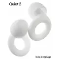Многоразовые беруши Loop Quiet 2 белые