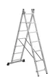 Двухсекционная Алюминиевая Лестница Sevenberg 2Х7, Длина 2.80 М, Нагрузка 150 Кг.