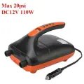Насос Электрический для лодки ПВХ, Сап борда, SUP board, надувной доски, двухрежимный, давление до 20 фунтов на квадратный дюйм