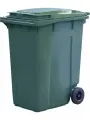 Контейнер мусорный Тара п/э 360л. цв. зелёный
