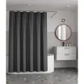 Штора для ванной, 200х180 см, Полиэстер, серый, IDDIS, DL03P18i11