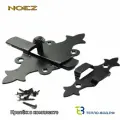 Задвижка дверная NOEZ Классика ЗД-140-SР, сталь, цвет черный