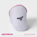 Мешок для стирки нижнего белья Доляна, 20×20×20 см, трёхслойный, крупная сетка, цвет белый