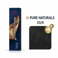 Стойкая краска для волос Wella Professionals Koleston Perfect Me+ 33/0 Темно-коричневый интенсивный натуральный, 60 мл