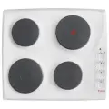 Электрическая встраиваемая варочная панель Gefest ЭС В СВН 3210, 60 см, эмалированная сталь, Экспресс-конфорка, белый