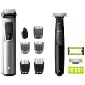 Триммер для бороды и усов Philips Multigroom series 9000 MG 9710/90, серебристый