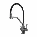 Смеситель для кухни с гибким изливом под фильтром ROSE