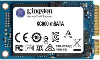 SSD диск Kingston KC600m, 256Гб, mSATA 5130, SATA (SKC600MS/256G)