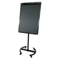 Флипчарт Attache Loft на колесах 827606 (100х70 см) черный магнитно-меловой