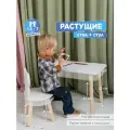 Растущий стол и стул, для детей