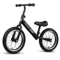 Беговел Oubaoloon, 14, надувные колеса, сталь, черный, для мальчиков и девочек