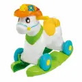 Игрушка-каталка Chicco Baby Rodeo, лошадка, 3 в 1, развивающая, интерактивная, белая