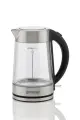 Чайник электрический Gorenje K17GDWII черный, объём 1.7л, мощность 2200Вт, материал корпуса: стекло/металл/пластик