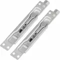 Задвижка торцевая Fuaro TDB set 160-24 сталь, толстый ригель D16x60 мм в комплекте (комплект 2 штуки)