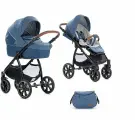 Коляска для новорожденных Noordi Fjordi Melange Leather 2в1 Sport 662849