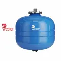 Гидроаккумулятор WESTER Premium WAV 12 л вертикальный 10 бар (фланец нержавеющая сталь) непроходная мембрана