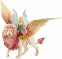 Игровой набор Schleich Эльф на крылатом льве 70714