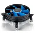 Кулер для процессора Deepcool THETA 9, 0.17 А, серебристый/черный/голубой