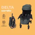 Прогулочная коляска Carrello Delta CRL-5517 Jungle Green, цвет зеленый, подходит для детей 6 месяцев, компактная
