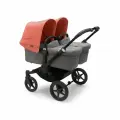 Коляска для двойни 2 в1 Bugaboo Twin Donkey 5 Bl/GM/SR 100002028/100004004/100005002/100003006
