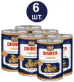 Влажный корм для собак Solid Natura Dinner Индейка, упаковка 6 шт х 340 г