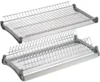 Сушка для посуды Lemax Prof двухуровневая 700 мм (VAR 700 SS)