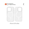 Чехол COMMO Силиконовый чехол COMMO Shield Case для Apple iPhone 16 Pro Max с поддержкой беспроводной зарядки, прозрачный