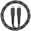 EnergEA Кабель NyloFlex USB-C to Lightning MFI C94 Black 3.0m