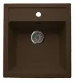 Мойка GRANICOM G-021 (465*505мм), 1 чаша (шоколад)