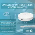 Умный Wi-Fi датчик присутствия и освещенности ROXIMO SWHPS08 c Алисой