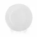 Набор десертных тарелок 21 см. 6 шт. Bernadotte белый недекорированный Чехия