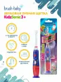 Электрическая звуковая зубная щетка KidzSonic от Brush Baby для детей с 3-х лет, ракета
