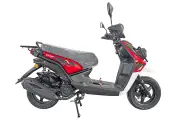 Скутер BWS 49сс (150) 10,8лс красно-белый ( колеса 120/90-10, тормоза: диск. перед/бараб зад.)