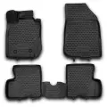 Комплект ковриков в салон ELEMENT NLC.3D.41.28.210kh для Renault Duster, Honda Element 2011-2015 г., 4 шт. черный 4