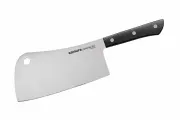 Топорик кухонный Samura Harakiri 180 мм, рукоять ABS пластик, AUS-8 SHR-0040B