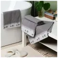 Полотенце махровое Love Life Winter dream 70х130 см, серый, 100% хл, 400 гр/м2, 6840497