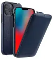 Кожаный чехол флип Melkco для Apple iPhone 12 / 12 Pro (6.1) - Jacka Type, темно-синий