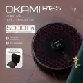 OKAMI R125 Низкий робот-пылесос с 5000 Па, самоочисткой, влажной и сухой уборкой, управлением с приложение.