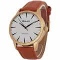 Наручные часы OMAX, коричневый, золотой, белый, желтый