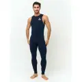 Гидрокостюм неопреновый длинный мужской 2мм гидрокомбинезон SARGAN Sport Темно-Синий размер ML