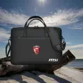 Сумка MSI/для ноутбука с плечевым ремнем, вмещающая 17.3-дюймовый ноутбук