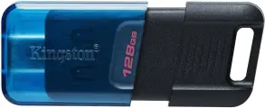 Флешка USB (Type-C) Kingston DataTraveler 80 M DT80M/128GB 128ГБ, USB3.2, черный